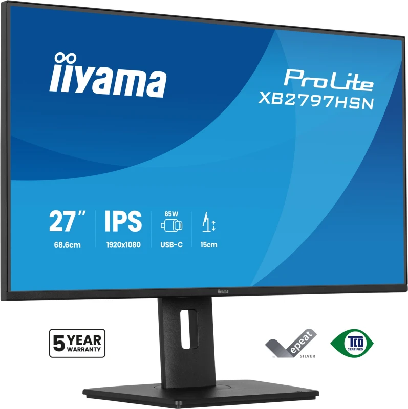 Image of iiyama XB2797HSN-B1 27" LCD USB-C 4MS