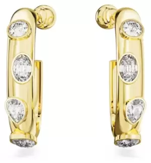 Image of Swarovski 5663261 Dextera Hoop Earrings Gold-Tone Plated Jewellery