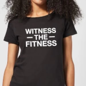 Image of Witness the Fitness Womens T-Shirt - Black - 4XL - Black