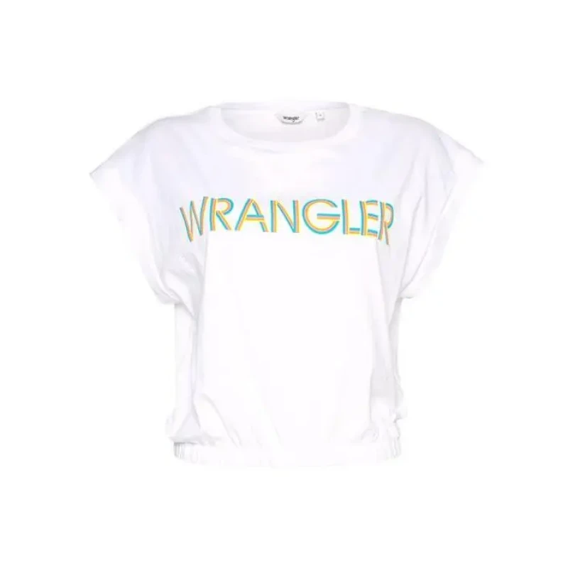 Image of Wrangler Womens T-Shirt Wrangler Summer Multicolore Female XS