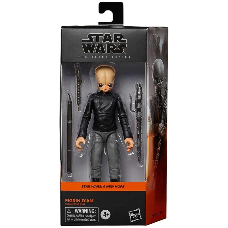 Image of Hasbro Star Wars A New Hope The Black Series Figrin Dan 6" Figure Hasbro F5040 Multi unisex