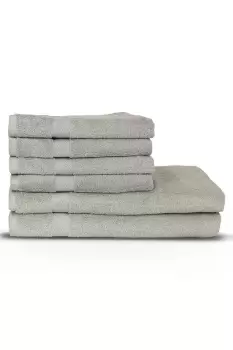 Image of Loft Combed Cotton 6 Piece Hand/Bath Sheet Towel Bale