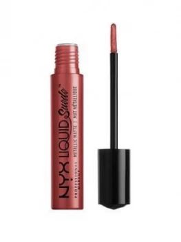 Image of Nyx Professional Makeup Liquid Suede Matte Metallic Lipstick