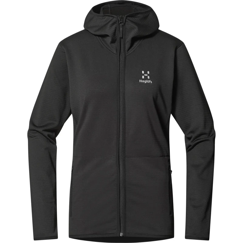 Image of Womens hiking jacket Haglofs Mulet Noir Female L