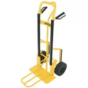 Image of Slingsby Heavy Duty Tubular 'P' Handle Appliance Sack Truck With Fixed and Foldi