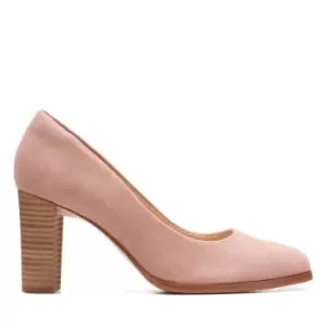 Image of Clarks Kaylin Cara 2 Court Shoes - Pink