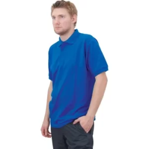 Image of Firenze 65/35 Small Royal Blue Polo Shirt