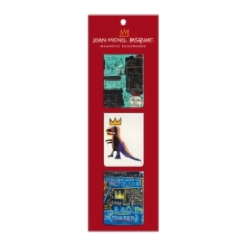 Image of Basquiat Magnetic Bookmarks. Bookmark. By Galison, JeanMichel Basquiat Books