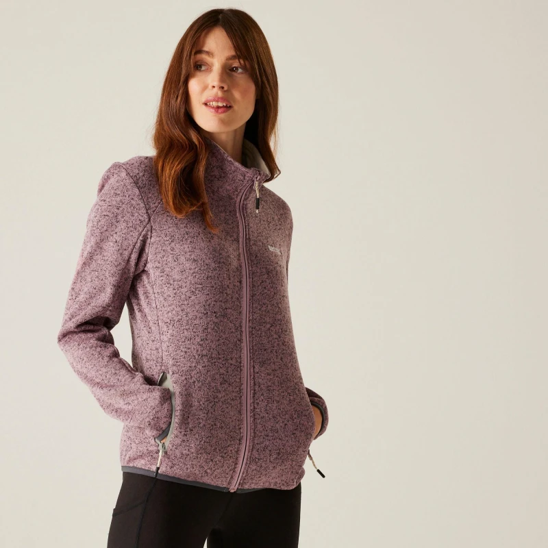 Image of Womens full-zip fleece Regatta Newhill II Violet Female 40