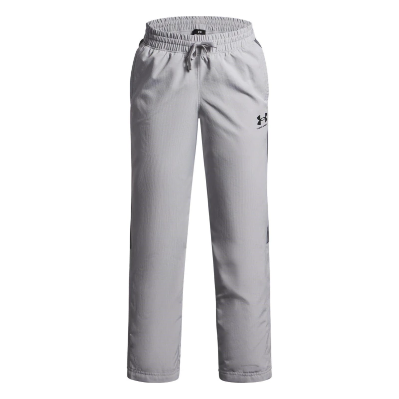 Image of Under Armour Kids Rival Fleece Closed Hem Joggers Mod Gray male 9-10 (M)