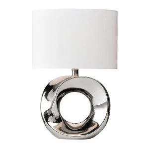 Image of Village At Home Polo Table Lamp - Chrome