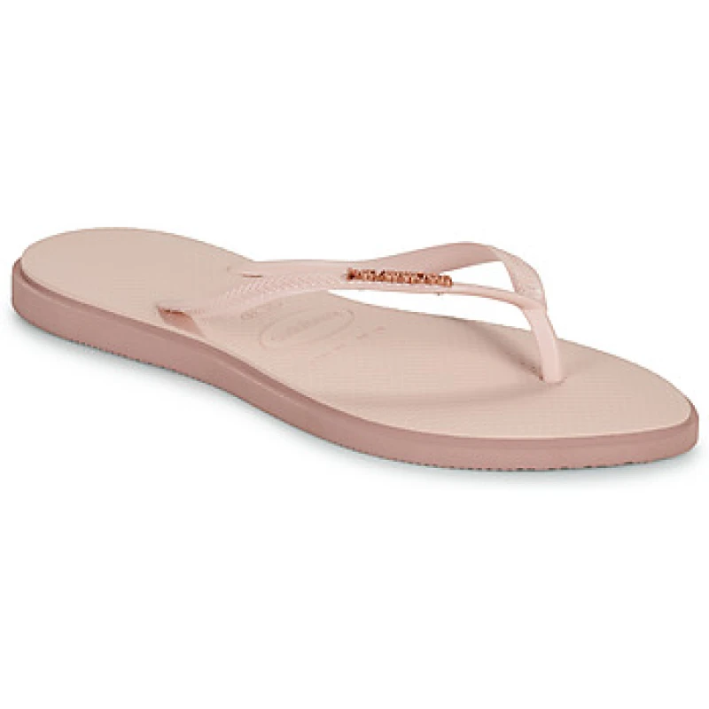 Image of Havaianas Slim Fit Flip Flops Light Pink Women 35/36 (2.5 to 3.5);41/42 (7 to 8);39/40 (5.5 to 6.5);37/38 (4 to 5)