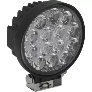 Image of Waterproof Work Light & Mounting Bracket -42W SMD LED - 115mm Round Flash Torch