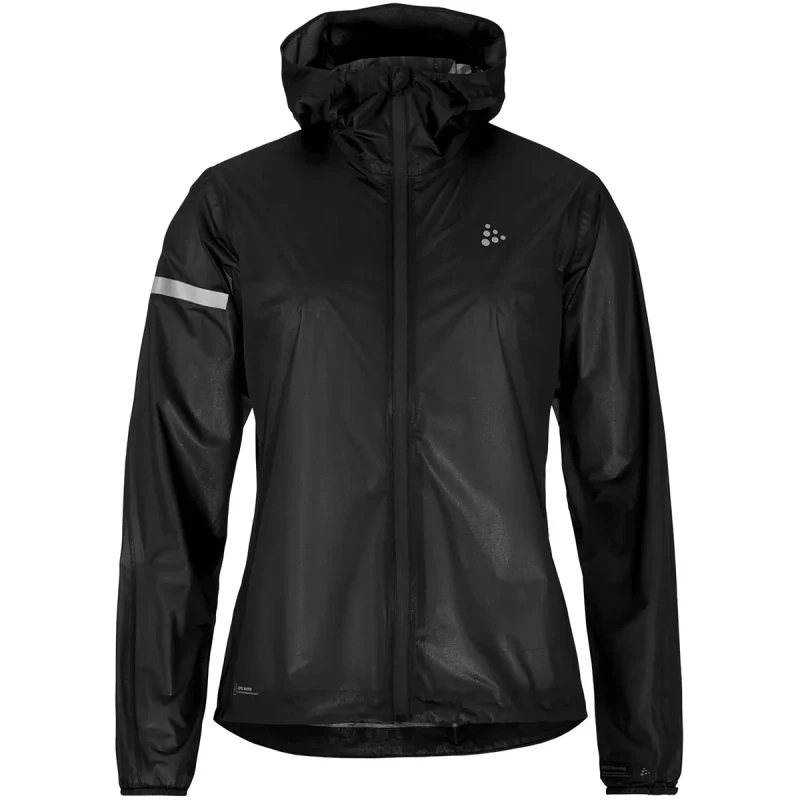 Image of Lightweight waterproof hooded jacket For Her Craft Pro Hydro Noir Female M