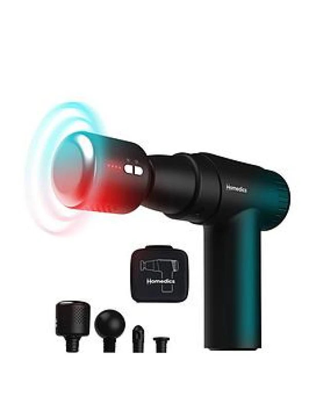 Image of HOMEDICS Novo Hot & Cold Massage Gun - Black 5010777165593