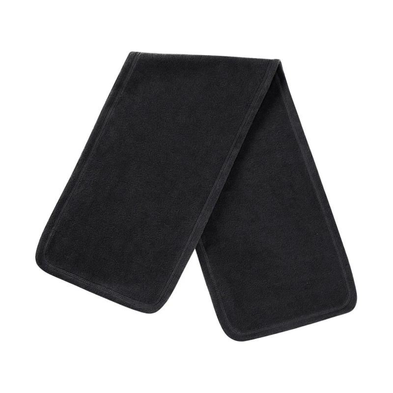 Image of Beechfield Beechfield Men Geneva Suprafleece Scarf in Black One Size Male 5063527289322