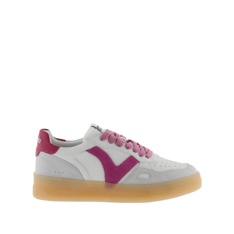 Image of Victoria Trainers Victoria Seul Efecto Piel & Serraje Rose Unisex 38