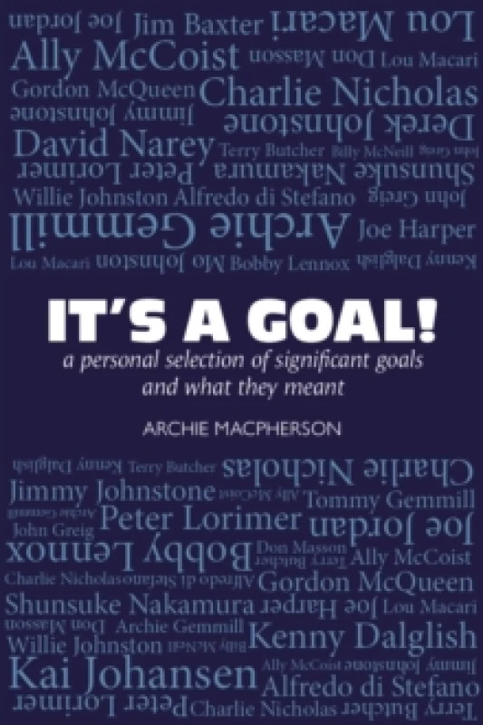 Image of It's a Goal! : a personal selection of significant goals and what they meant Paperback / softback