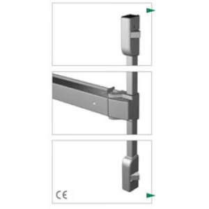 Image of Exidor 400 Touch Bar 2 Point Locking With Horizontal Catches
