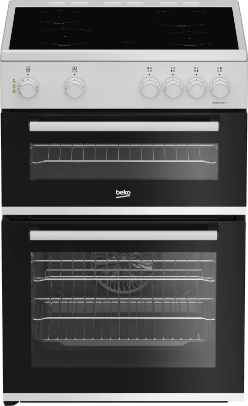 Image of Beko AeroPerfect FTC6701W 60cm Wide Single Oven Electric Cooker with Ceramic Hob - White - A Rated