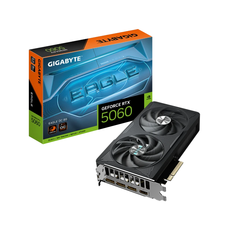 Image of Gigabyte GeForce RTX 5060 8GB EAGLE OC Graphics Card 4719331356439