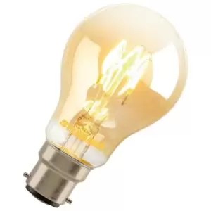 Image of Sylvania LED Vintage Decorative GLS 2.3W BC-B22d ToLEDo (15W Equivalent) 2000K Extra Warm White Gold 125lm BC Bayonet B22 Filament Edison Light Bulb