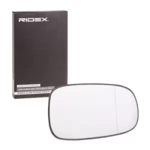 Image of RIDEX Wing Mirror Glass 1914M0261 Side Mirror Glass,Mirror Glass SAAB,9-3 (YS3F),9-3 Kombi (YS3F),9-5 Kombi (YS3E),9-3 Cabriolet (YS3F),9-5 (YS3E)