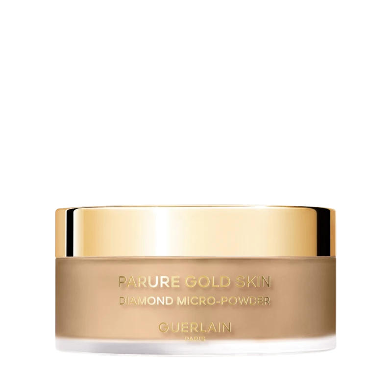 Image of GUERLAIN Parure Gold Skin Diamond Micro-Powder. Micro-Perfection Loose Powder Translucency & Radiance 35g (Various Shades) - 04 FONCE / DEEP
