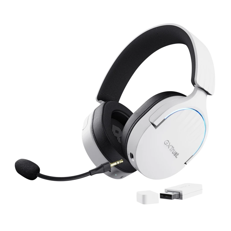 Image of Trust Trust GXT Fayzo PS5 Wireless Gaming Headset - White