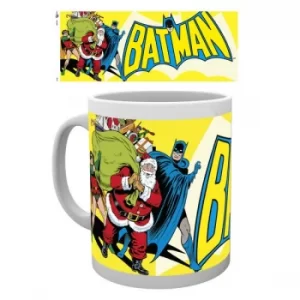 Image of DC Comics Xmas Batman Christmas Mug