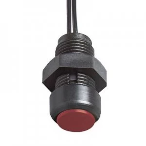 Image of Elobau 145MT00A RD Pushbutton 48 V DCAC 0.5 A 1 x OffOn IP67 momentary