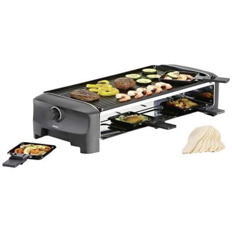 Image of Princess Princess 162840 Raclette 8 pannikins Black 01.162840.01.001