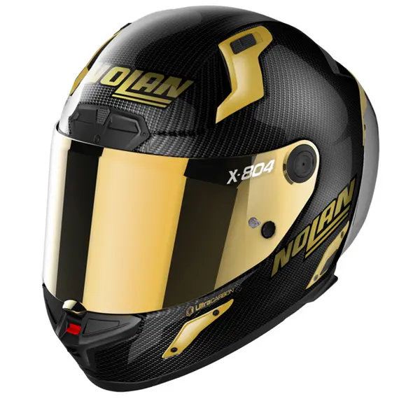 Image of Nolan X-804 RS Ultra Carbon Golden Edition 003 Full Face Helmet Size XS