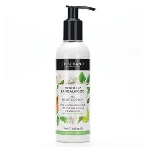 Image of Tisserand Aromatherapy The Body Lotion Neroli and Sandlewood 195ml