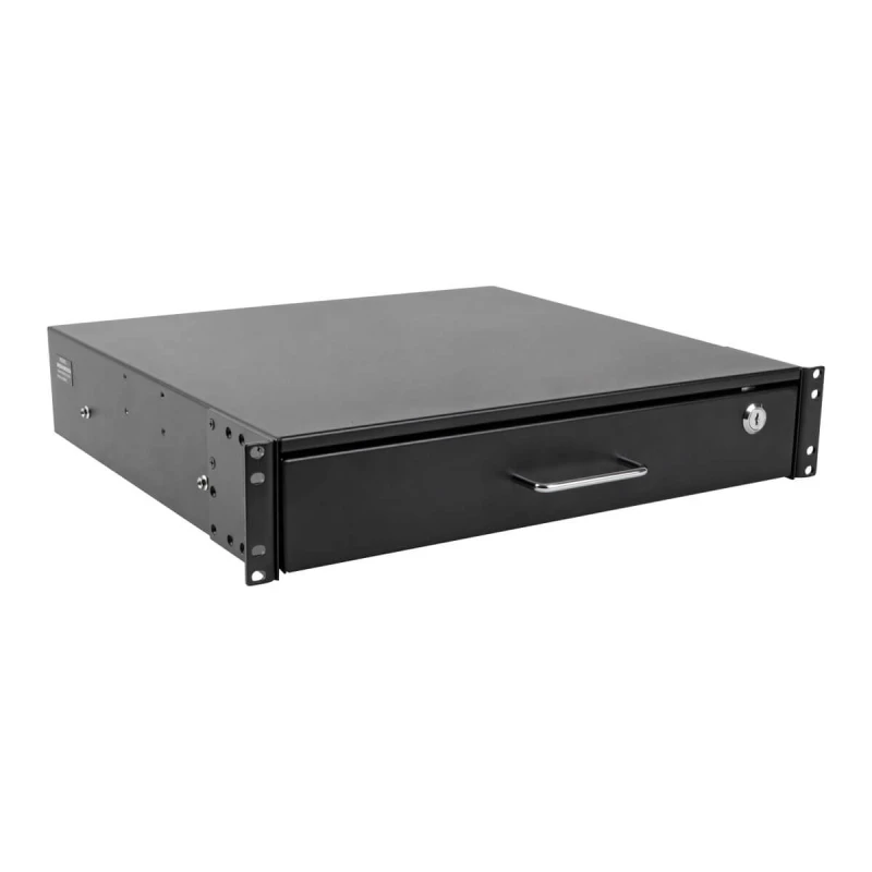 Image of 2u Rack-mount Storage Drawer - Locking 22 Kg Capacity
