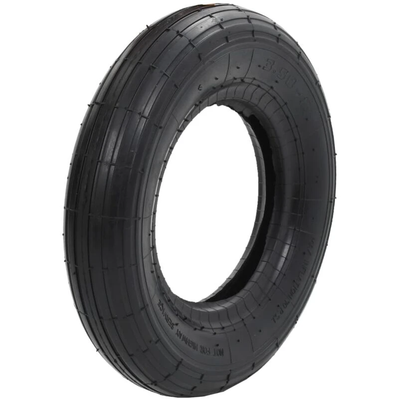 Image of VIDAXL Wheelbarrow Tyre 3.50-8 4PR Rubber Vidaxl 8719883687810