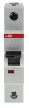 Image of ABB System M Pro 16A MCB Mini Circuit Breaker1P Curve C, Breaking Capacity 10 kA