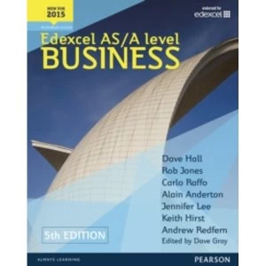 Image of Edexcel AS/A level Business 5th edition Student Book and ActiveBook