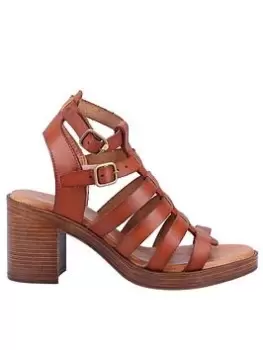 Image of Hush Puppies Gloria Gladiator Sandal - Tan, Brown, Size 7, Women