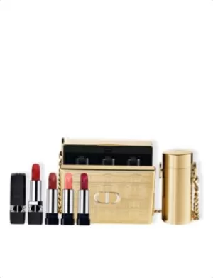 Image of DIOR Rouge Dior Minaudiere and Lipstick Holder The Atelier of Dreams Lipstick Collection