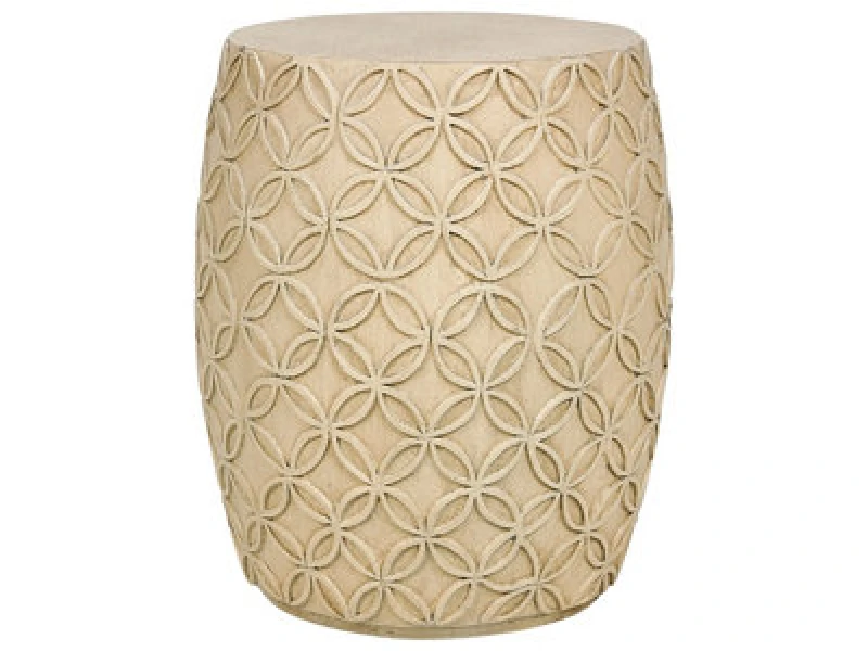 Image of Beliani Side Table Zogno 33cm 33cm Light Beige