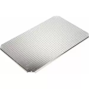 Image of Fibox 8120925 MPMP ARCA 60x40cm Mounting plate multiperforated Galvanized steel