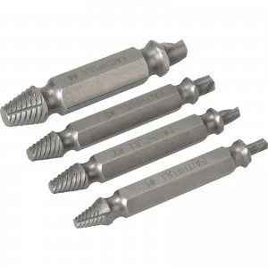 Image of Faithfull 4 Piece Screw Extractor Kit