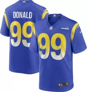 Image of Nike Los Angeles Rams Nike Home Game Jersey Donald 99 Jersey multicolour