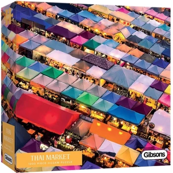 Image of Thai Market Jigsaw Puzzle - 1000 Pieces