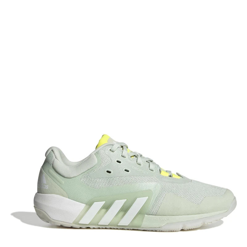 Image of adidas Womens Dropset Training Shoes Green female 6 (39.3)