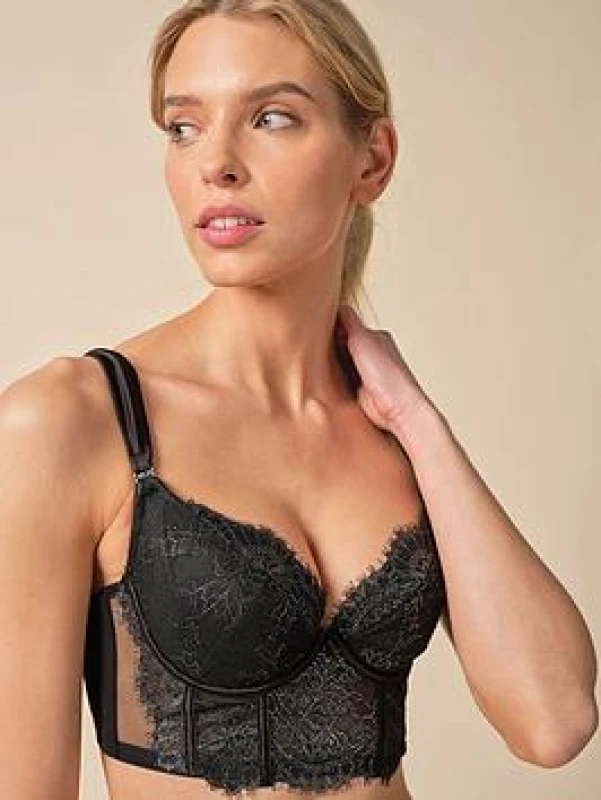 Image of Gossard Glossies Lace Brief Pink