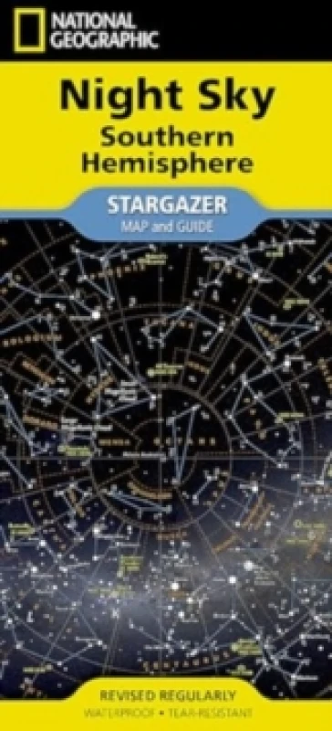 Image of National Geographic Night Sky - Southern Hemisphere Map (Stargazer Folded) Other cartographic