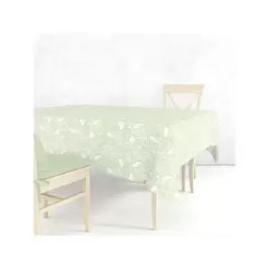 Image of William Morris Forest Life Green 132X178cm Cotton Tablecloth