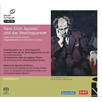 Image of DoelenKwartet - Hans Erich Apostel Und Das Streichquartett CD